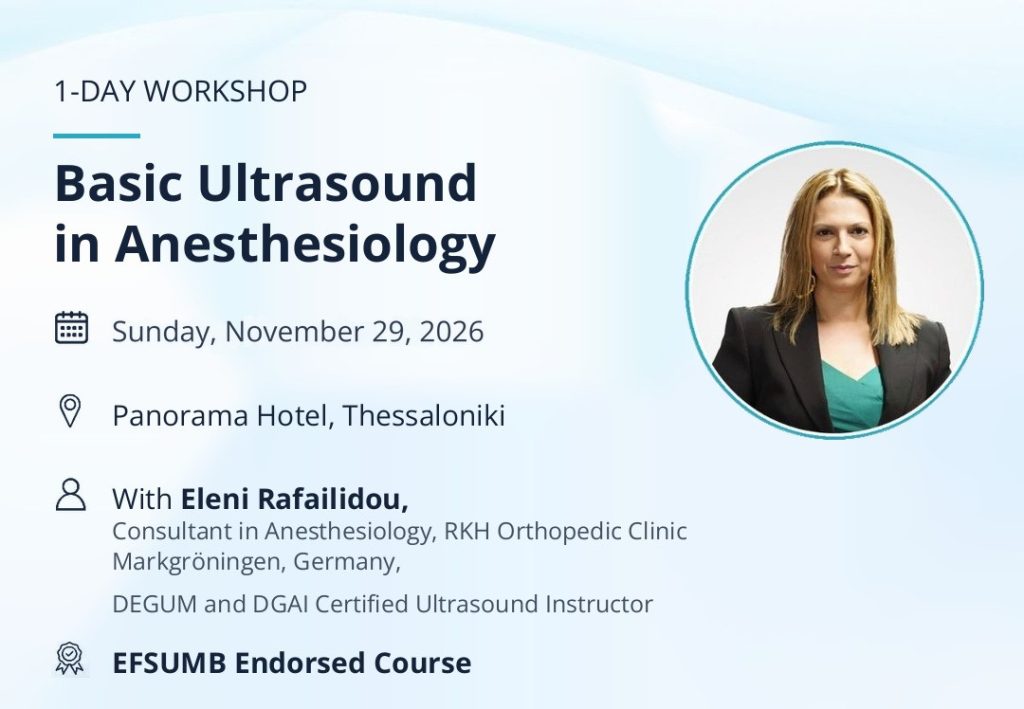 Basic Ultrasound in Anesthesiology